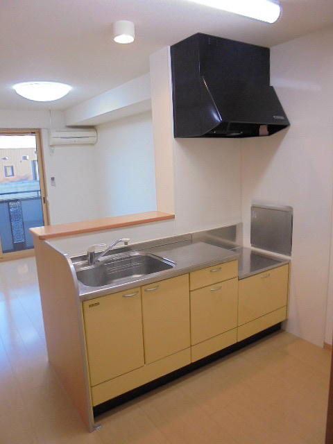 キッチン　写真は106号室です