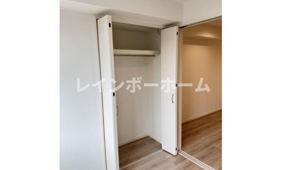 収納　たっぷりとした収納スペースです