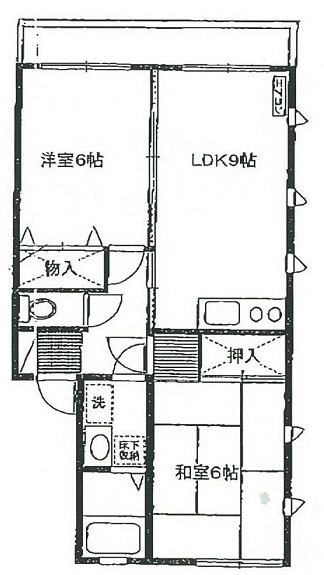 サンスクエアの間取り