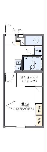 レオパレスとよおかの間取り