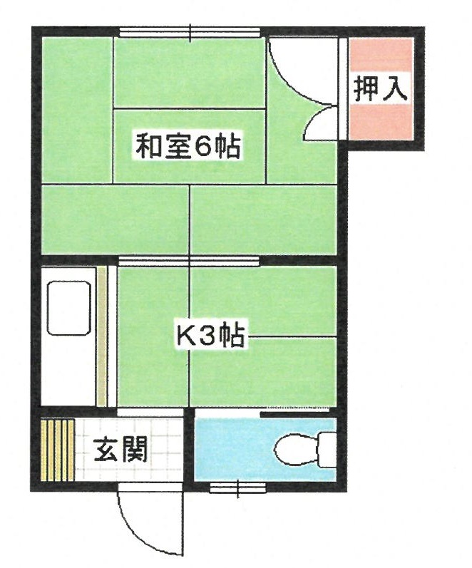 清風荘の間取り