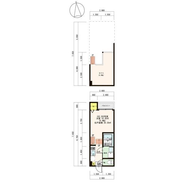 パークシティ新瑞橋の間取り