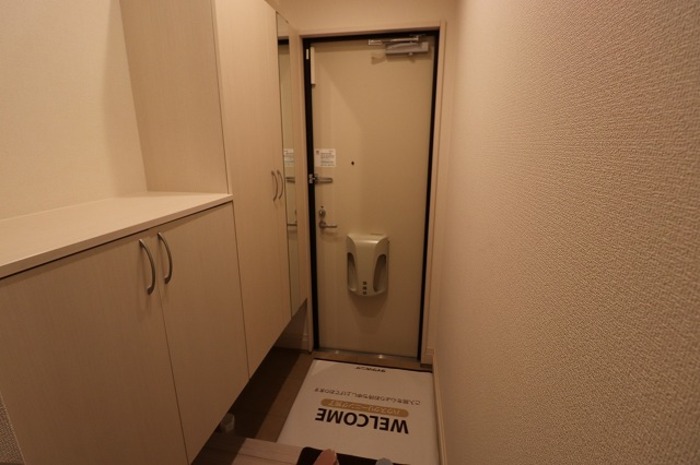 玄関　カウンタータイプのシューズBOX！