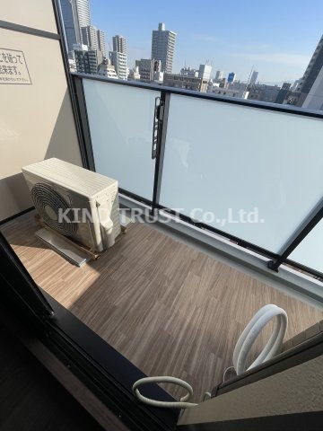 バルコニー　広々としたバルコニーです