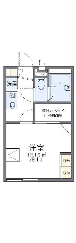 レオパレスベルンの間取り