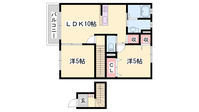 ブレス平松の間取り