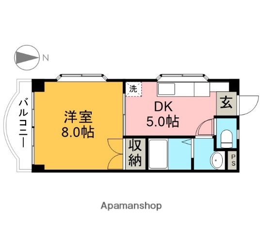 アップリバーハイツ２_間取り_0