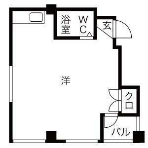 エステート札幌の間取り