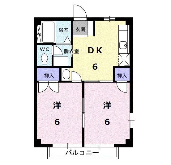 ハウスアルデンテの間取り