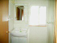 洗面設備　独立洗面台です。