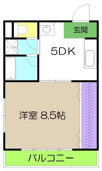 アルカサール・アンの間取り