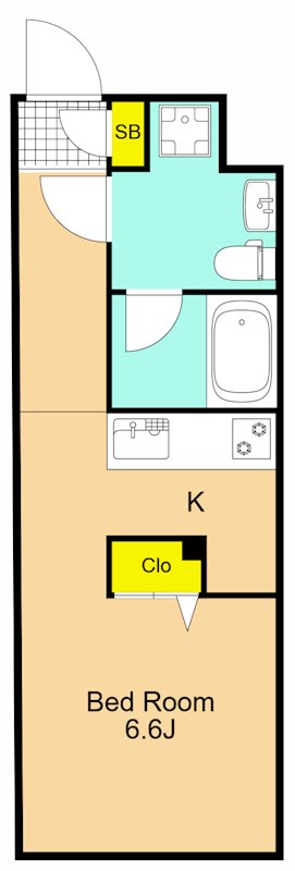 ＰＲＥＡＳ西大井の間取り