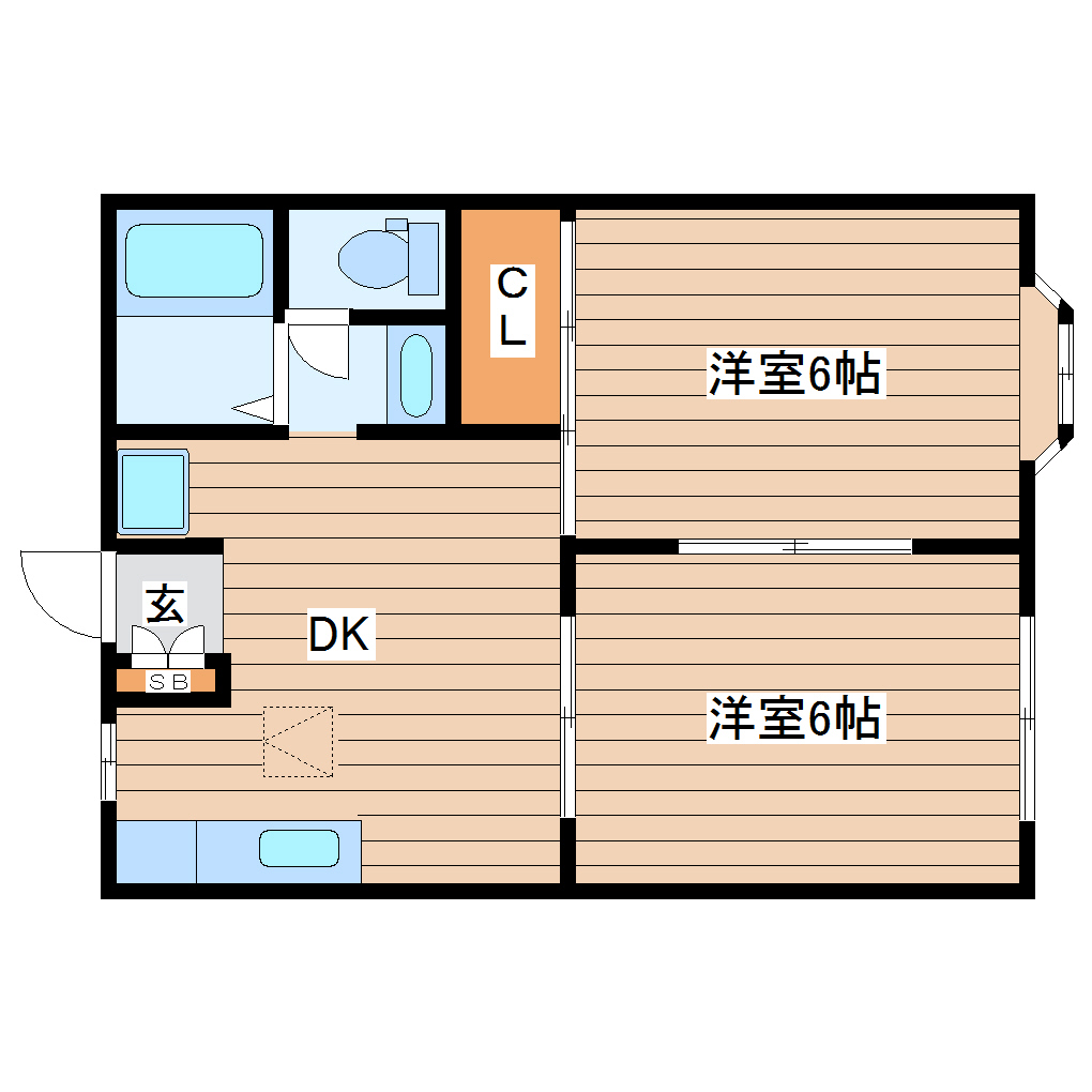 【ホームオブミッシェルズAの間取り】