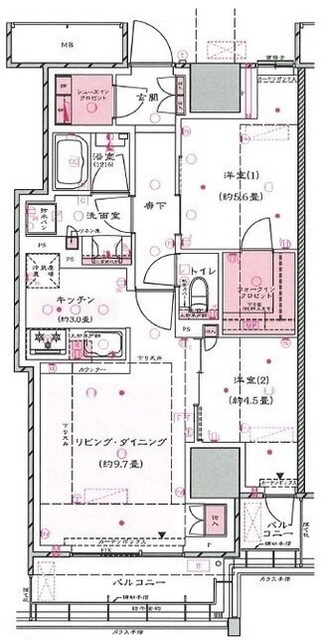 大宮スカイ&スクエア ザ・タワーの間取り