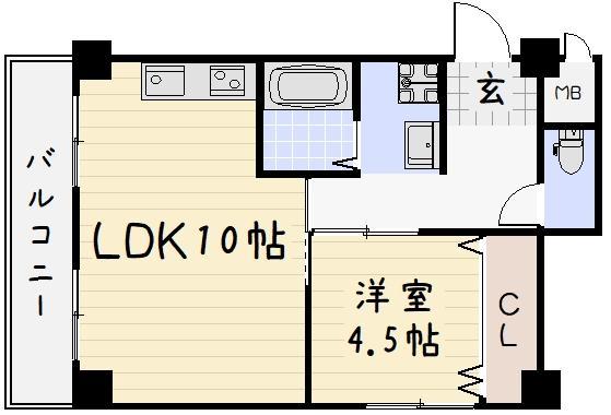 平和ビルの間取り