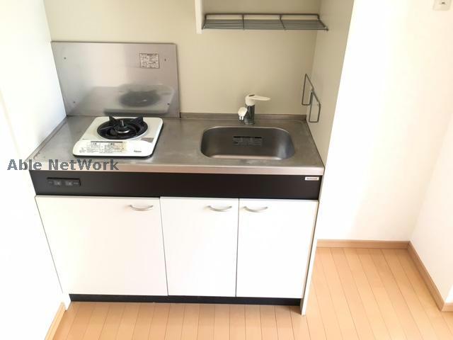 キッチン　ガスコンロ付き