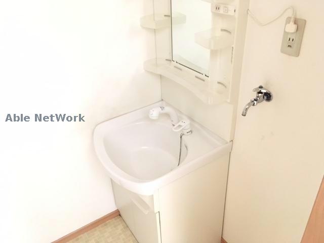 洗面設備　嬉しい独立洗面台