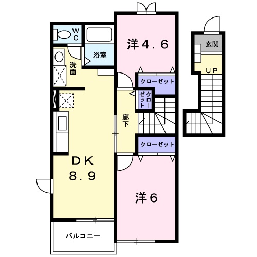 うららの間取り