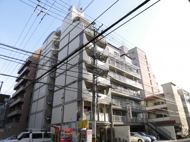 広島市中区舟入本町のマンションの建物外観