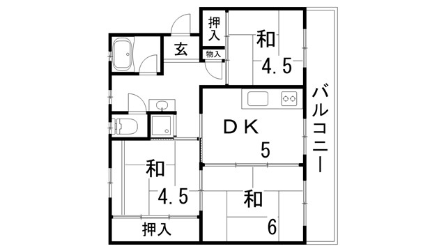 ひよどり台の間取り