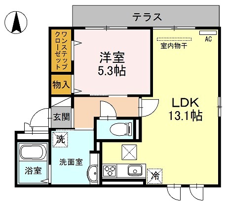 ゴールドラッシュの間取り