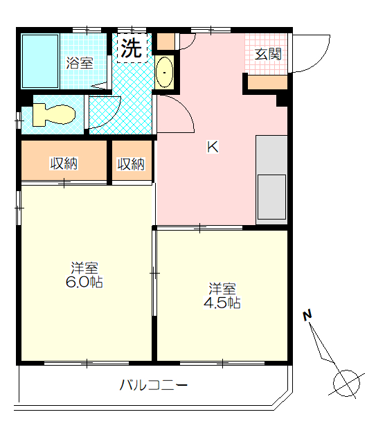 芦山ビルの間取り