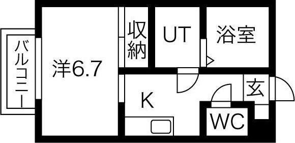 ラ・フォーレ萩原の間取り