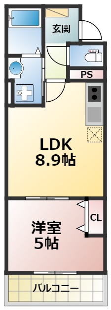 アート北巽の間取り