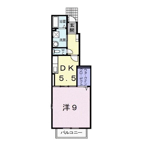 フォンテ・フォルス　IIの間取り