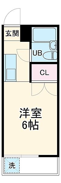 セブンハイツ船橋の間取り