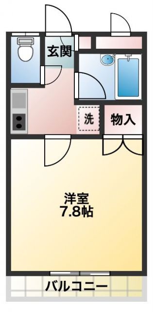 フォーサイト土井駅北Renatusの間取り