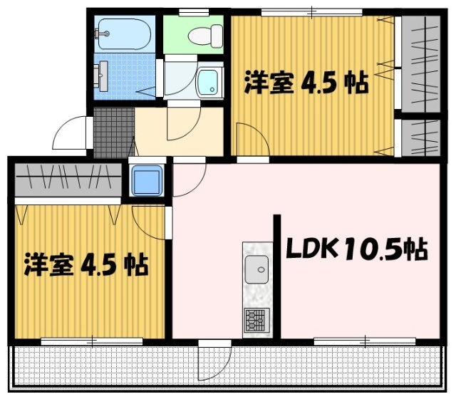 フロンティア葉山の間取り