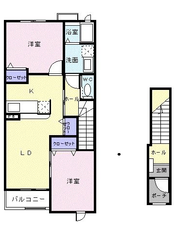 クレメント・レイの間取り