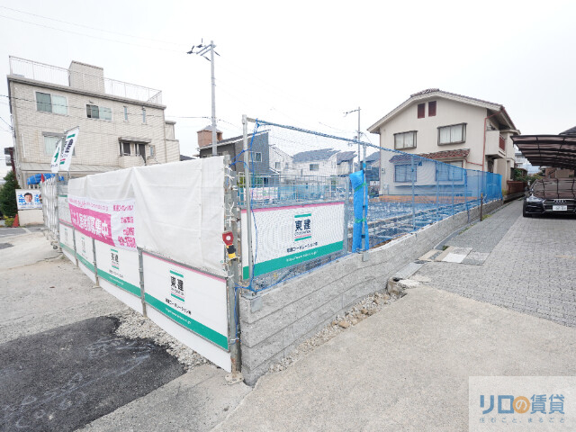 【（仮称）宝塚市山本南１丁目新築アパートの建物外観】