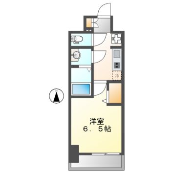 プレサンスTHE新栄の間取り