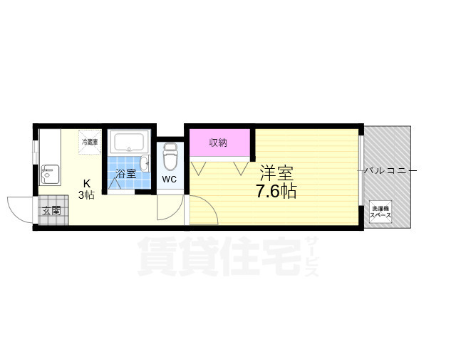 クレセントＹＡＮＡＧＩの間取り