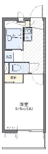 レオパレス翔の間取り