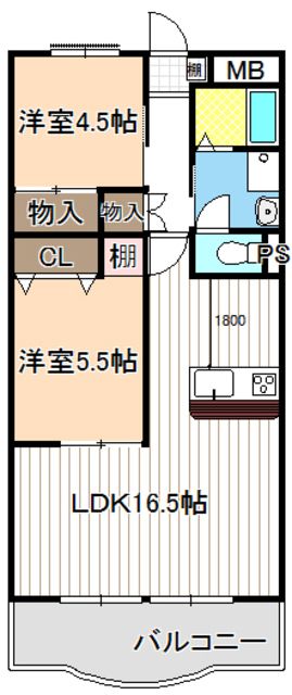 メゾン二村IIの間取り