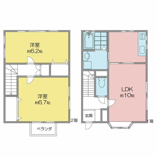 コンフォートIIの間取り