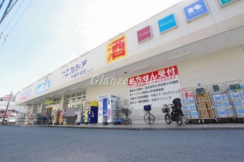 【川崎市中原区中丸子のアパートのドラックストア】