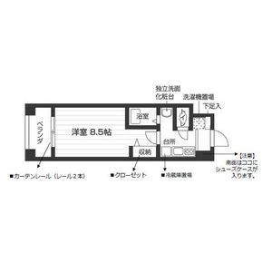 名古屋市熱田区旗屋のマンションの間取り