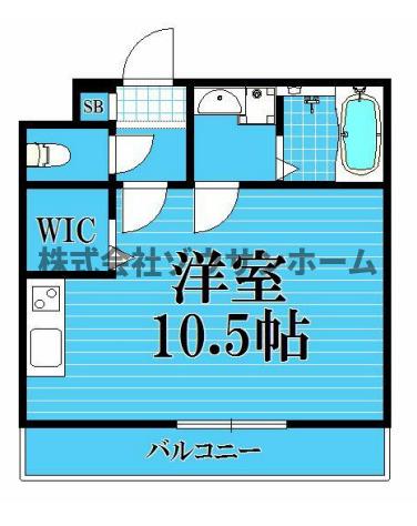 コンフォート大和田の間取り