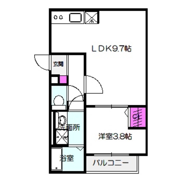 ベル升美の間取り