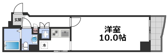 第三双基マンション6の間取り