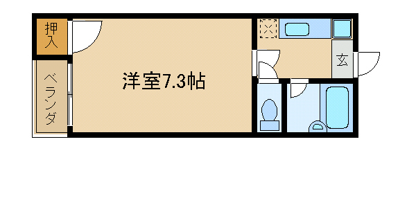 リュミエル西村の間取り