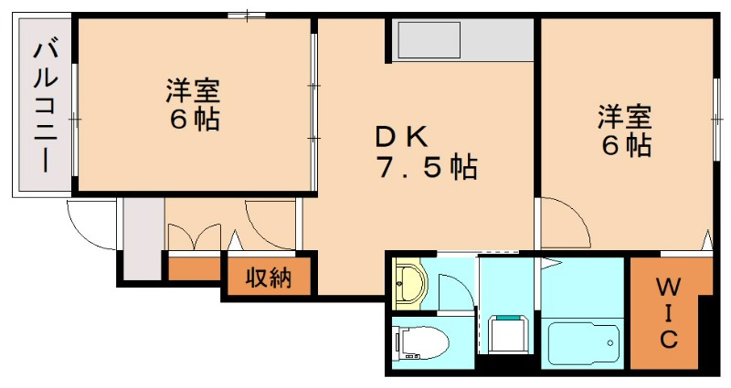 エレガントヴェルスIICの間取り