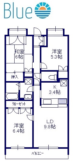 コーラルリ一フ湘南の間取り