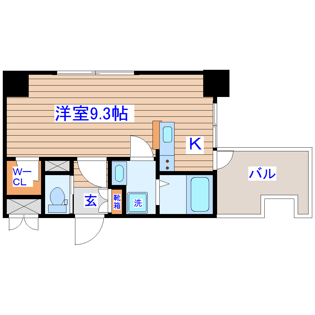 カスタリア大町の間取り