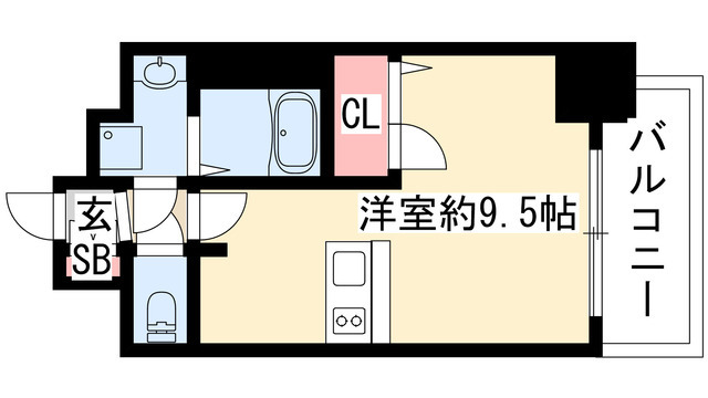 プレサンス上前津リラシスの間取り