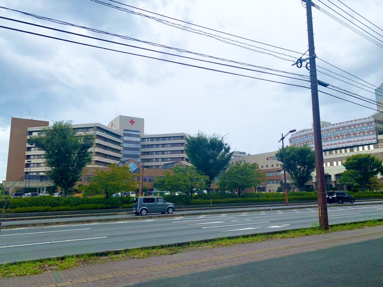 病院　熊本赤十字病院（病院）まで694m